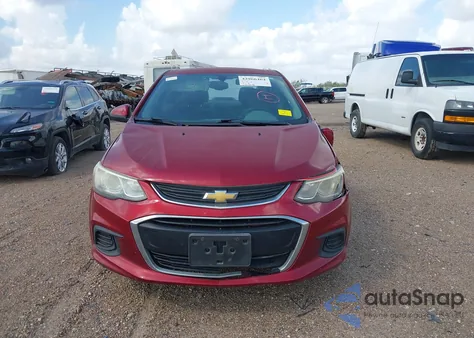 2017 Chevrolet Sonic Lt Auto from USA, damaged, VIN 1G1JD5SH0H4104591